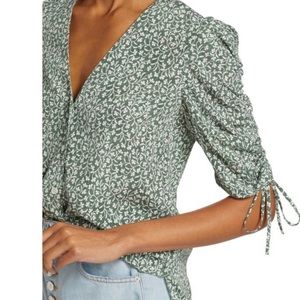 NWT Veronica Beard Silk Top